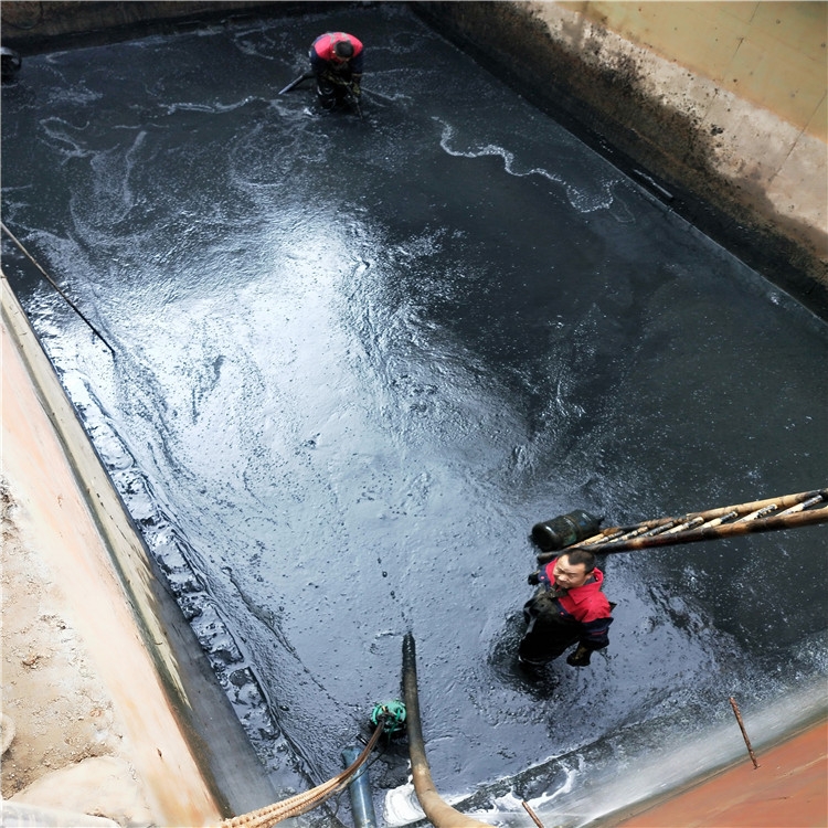 宜都废水池清理